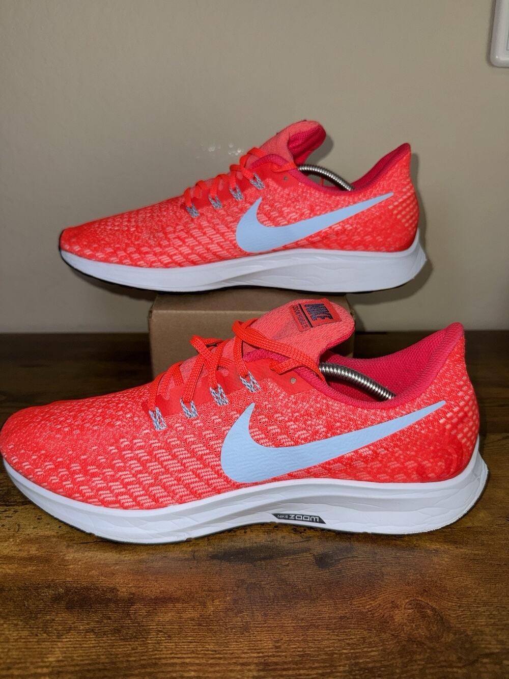 Nike Air Zoom Pegasus 35 Men's Running Shoes Bright Orange Size 12.5